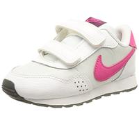 Nike MD Valiant, Sneaker, Pure Platinum/Pink Prime-Dk Smoke Grey, 33 EU