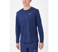 Nike Men Basic DF Miler HZ LS Top Navy M