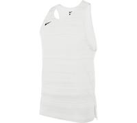 Nike men Stock Dry Miler Singlet Canotte e Top M Bianco