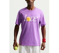 Nike Men Summer Tennis Love T-Shirt Purple L