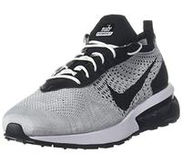 Nike Mens Air Max Flyknit Racer, Pure Platinum/Black-White, 11