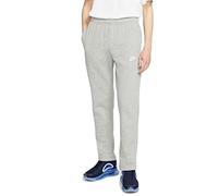Nike Men's Full Length Pant M NSW Club Pant Oh BB, Dk Grey Heather/Matte Silver/White, BV2707-063, S