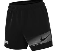 Nike Men's Pantaloncini M Nk Challenger 5Bf Shrt Flash, Black/Black/Black/Reflective Silv, FN3048-010, XL