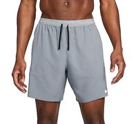 Nike Men's Pantaloncini M Nk DF Stride 2In1 7In Shrt, Smoke Grey/Dk Smoke Grey/Reflective Silv, DM4759-084, 2XL