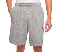 Nike Men's Pantaloncini M NSW Club BB Cargo Short, Dk Grey Heather/Matte Silver/White, CZ9956-063, M