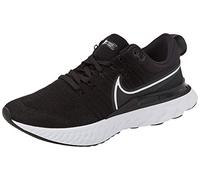 Nike Men's React Infinity Run FK 2 Shoe, Black White Iron Grey, 47.5 EU