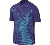 Nike Mens Short-Sleeve Soccer Jersey M Nk DF Prcsn VI JSY SS, Court Purple/Chlorine Blue/White, DR0944-547, XL