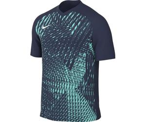 Nike Mens Short-Sleeve Soccer Jersey M Nk DF Prcsn VI JSY SS, Midnight Navy/Hyper Turq/White, DR0944-410, XS