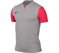 Nike Mens Short-Sleeve Soccer Jersey M Nk DF Trophy V JSY SS, Pewter Grey/Bright Crimson/Black, DR0933-052, XS