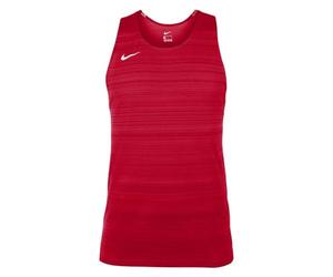 Nike Mens StockDryMilerSinglet Tank (Confezione da 1), UniversityRedWhite, XL