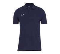 NIKE Mens Team Cotton Polo - Obsidian