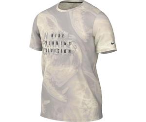 Nike Men's Top M Nk DF Run Dvn Rise 365 SS, Lt Iron Ore/Refblk, FB6879-012, 2XL