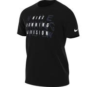 Nike Men's Top M Nk DF Tee Run Division, Black, FJ2356-010, S