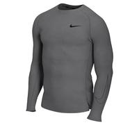 Nike Mens Top M NP DF Tight Top LS, Iron Grey/Black/Black, DD1990-068, 3XL-T