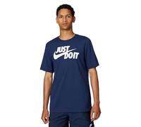 Nike Men's Top M NSW Tee Just Do It Swoosh, Midnight Navy/White, AR5006-410, L