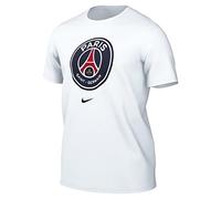 Nike Men's Top PSG M Nk Crest Tee, White, DJ1315-100, S