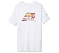 Nike Merc B Nk Dry Tee Tshirt, Bambino, Bianco, L