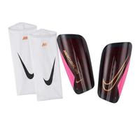 NIKE Mercurial Lite-Fa22, Protezione Unisex-Adulto, off Noir/Pink Blast/Metallic C, S