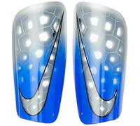 Nike Mercurial Lite - Parastinchi Unisex, per Adulti, Argento (Metallic Silver), XL