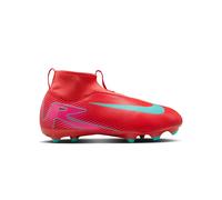 NIKE Jr. Mercurial Superfly 10 Academy, Sneaker, Ember Glow/Aurora Green, 38.5 EU