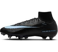 Nike Mercurial Superfly 10 Elite SG-PRO High-Top-fußballschuh, Scarpe da Calcio Uomo, Black Ice Blue, 43 EU