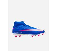 Nike Mercurial Zm Superfly 10 Academy Fg Mg Blu Bianco - Scarpe Da Calcio Uomo EUR 44 / US 10