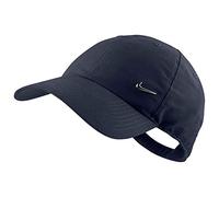 Nike Metal Swoosh, Capello Uomo, Blu/Argento, Taglia unica