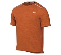Nike Miler Dri-Fit IF2082-819 - Maglia da Corsa a Maniche Corte, da Uomo, Arancione di Sicurezza/Argento Riflettente, 2XL