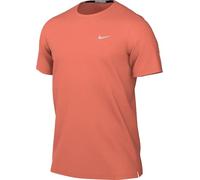 Nike Miler Dri-Fit UV DV9315-643 - Maglietta da Uomo a Maniche Corte Lt Wild Mango/Reflective Silv, S