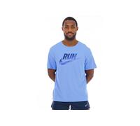 Nike Maglia da Running A Manica Corta da Uomo Miler Run Energy, University Blue, HJ3564-412, S