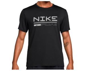 Nike - Miler Winterized S/S Running Top - Maglia da corsa S nero
