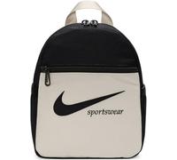Nike MISC - Zaino da Donna W NSW Futura Mini Bkpk - Plaid, Nero/Lt Orewood BRN/Nero, FB2859-010, Black/Lt Orewood BRN/Black, 6, Sportivo e Moderno