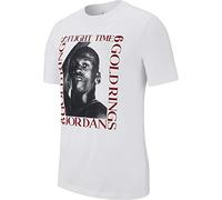 Nike MJ Flight Time Tee T-Shirt, Uomo, White, XS