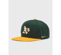Nike MLB A's Dri-Fit Pro Structured Square Bill Cap men Caps green|yellow in taglia:L/XL