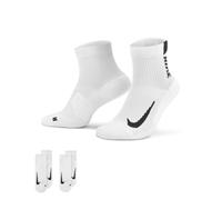 Calzini x2 nike multiplier bianco unisex