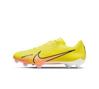 Nike Multi-Ground Soccer Cleats Zoom Mercurial Vapor 15 Academy MG, Yellow Strike/Sunset Glow-Coconut Milk, DJ5631-780, 44 EU (10 US)
