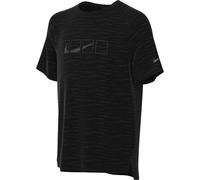 Nike Multi Tech Dri-Fit HJ0631-010 - Maglietta a Maniche Corte per Bambini più Grandi, Colore: Nero/Nero