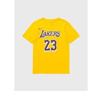 Nike N&N TEE -ICON LOS ANGELES LAKERS LEBRON JAMES #23 Tees yellow in taglia:S-8