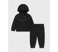 Nike N NSW TECH FLEECE FZ SET Tracksuits black in taglia:Age 2-4 | EU 92-104