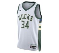 Nike NBA Association Swingman Trikot Jayson Tatum Antetokounmpo, Bianco