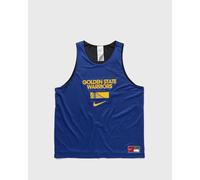 Nike NBA Mesh Practice Jersey Golden State Warriors Courtside men Jerseys blue in taglia:L