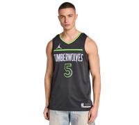 Nike NBA Uomo - Maglie/Repliche Grigio - Taglia XXL - Poly Mesh Grey XXL