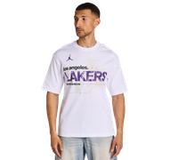 Nike NBA Uomo - Magliette Bianco - Taglia L - Jersey di cotone White L