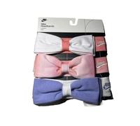Nike Neonato 3-Pack Fascia 0-6M (Rosa/Viola/Bianco, 0-6 mesi)