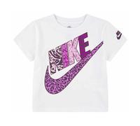 Nike New Animal Print Futura Jr - T-shirt - bambina 6-7A White junior