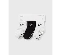 Nike 3Pk Gripper Qtr S Calzini per bimbi White 6/12 mesi