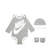 NIKE NHN FUTURA LOGO GREY LN0134 042 - GRIGIO / 0-6M