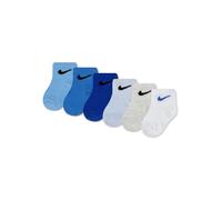 Nike Nike - 6 Confezione alla caviglia con logo Calzini per neonato 7480cm blu