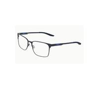 Nike Uomo Nike NIKE 8142 411 Montature da vista Metallo Blu Squadrata Normale