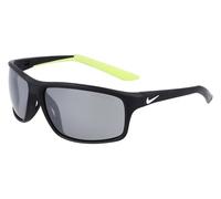 Nike Unisex NIKE ADRENALINE 22 DV2372 011 Occhiali da sole Bio-iniettato Nero Argento Squadrata Normale Fotocromatiche